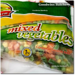 Vegetable GoldenFarm frozen MIXED VEGETABLES Golden Farm 500g